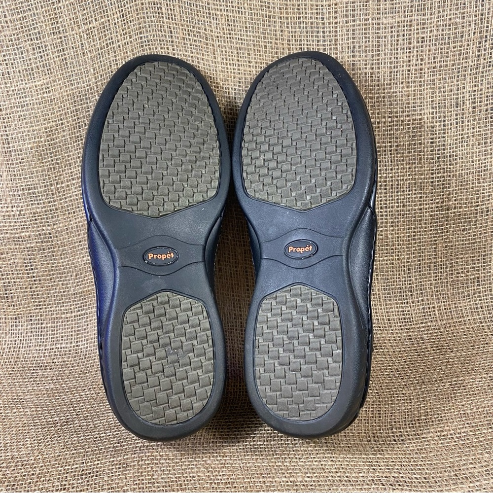 Propet Black Oxfords Shoes Comfort Support Leather Lace Up Men's Size 15 D - Picture 10 of 10